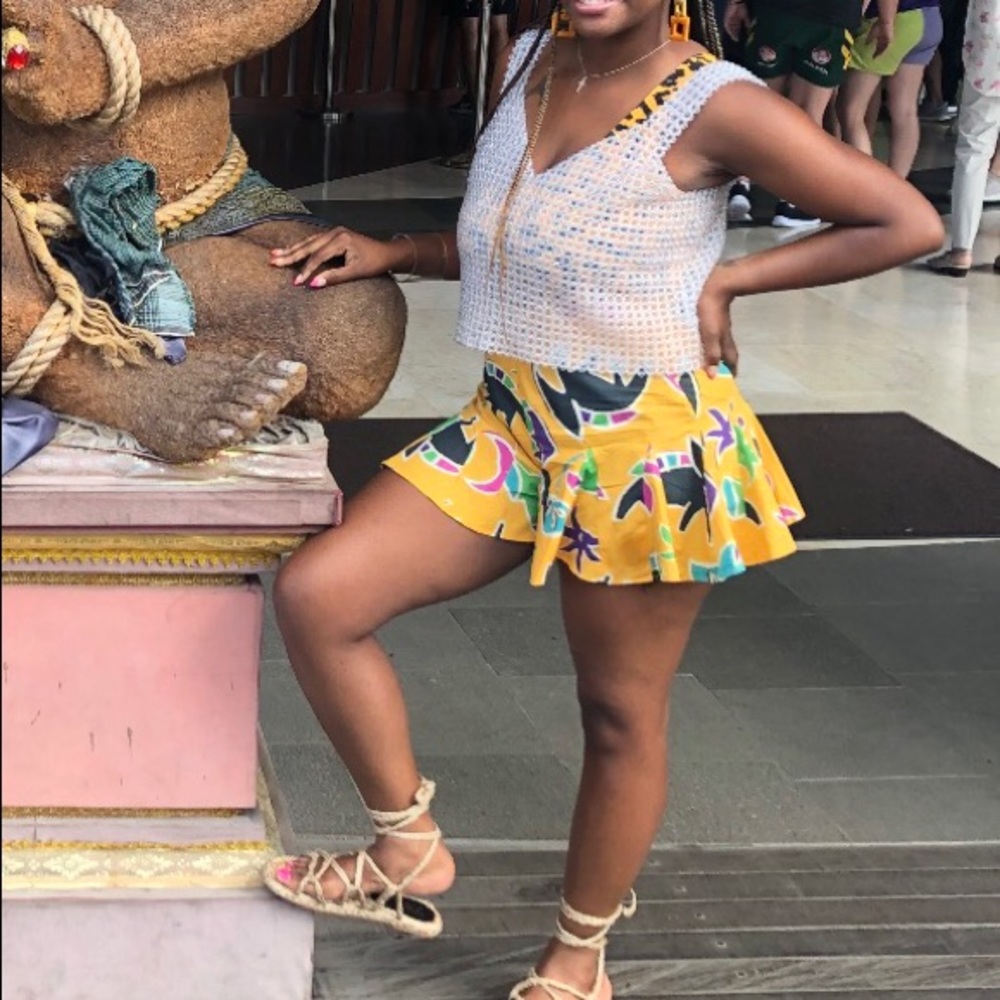 Safari Flare Shorts